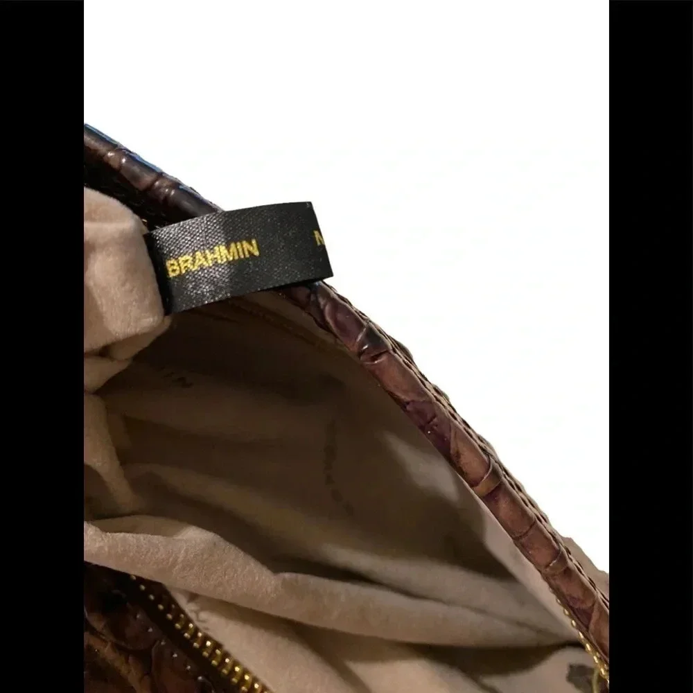Vintage Brahmin Wristlet Clutch